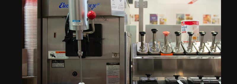 Electro Freeze Gravity-Fed Countertop Shake Machine